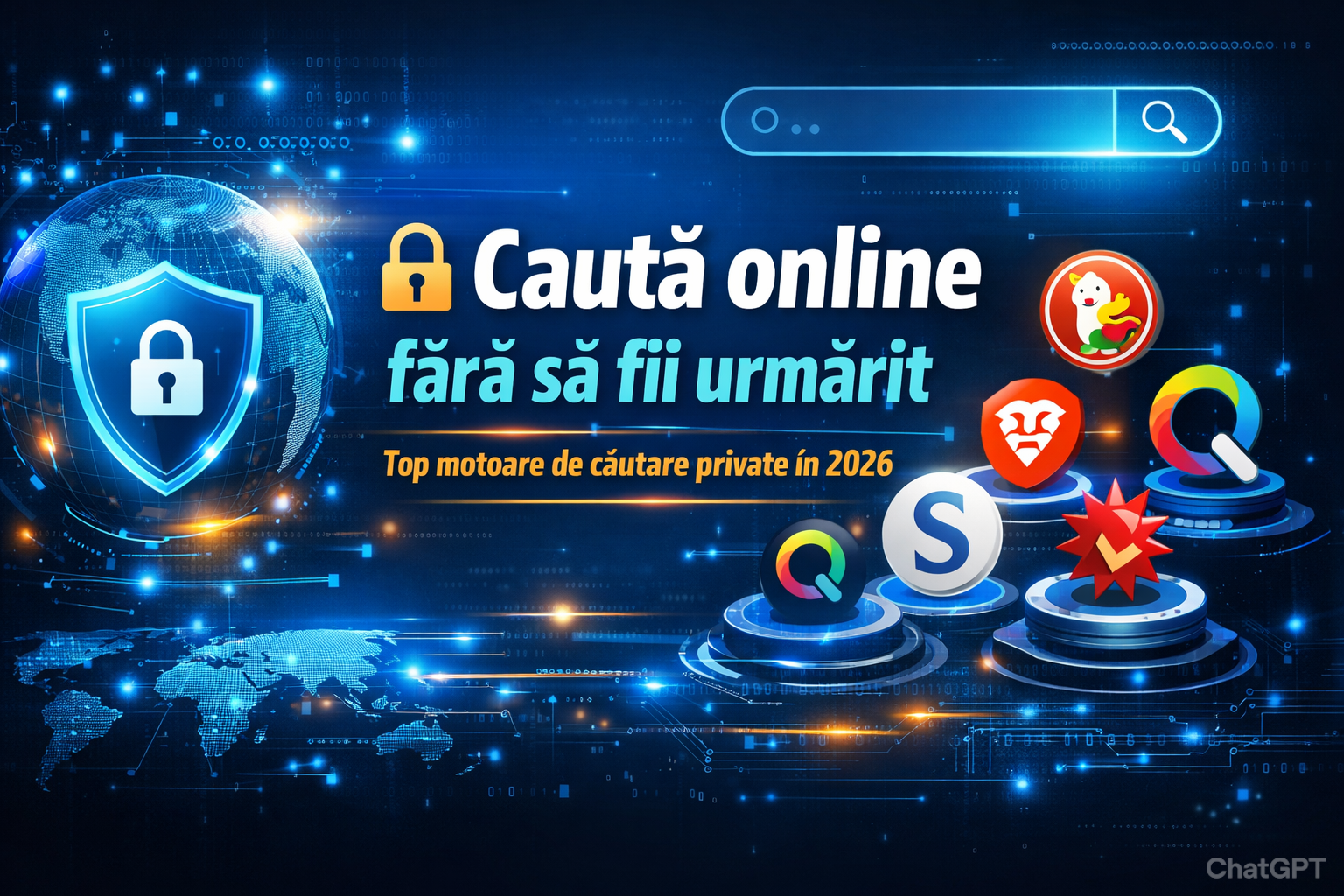 Motoare de căutare care îți protejează intimitatea – Alternative sigure la Google (2026) - Când vorbim despre motoare de căutare, majoritatea utilizatorilor se gândesc automat la Google, Bing sau Yahoo. Totuși, aceste platforme colectează date despre căutările tale, pot crea profiluri de utilizator și afișează rezultate personalizate în funcție de istoricul tău online. Dacă vrei mai multă confidențialitate online, există alternative sigure care nu îți urmăresc activitatea și nu îți stochează datele personale.