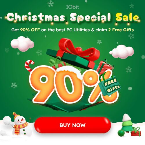 🔥 2025 IObit Xmas Sales Campaign – Reduceri Masive la Software pentru Windows (Până la 90%)