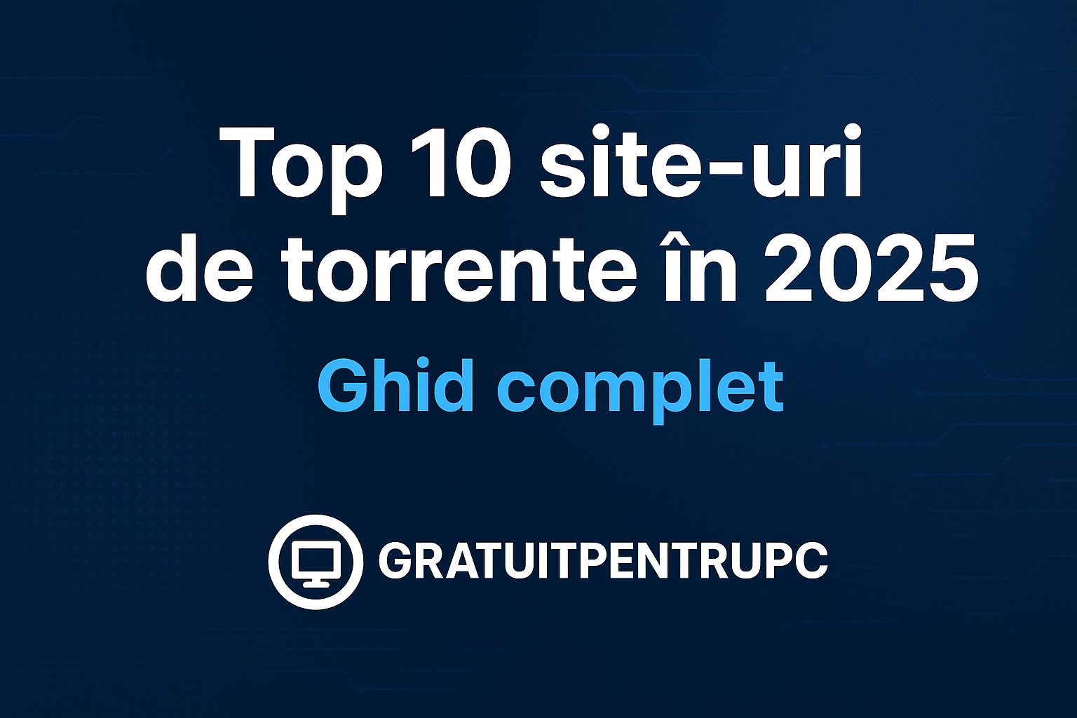 Top 10 site-uri de torrente (actualizate și funcționale) - Descoperă cele mai populare 10 site-uri de torrente: YTS, 1337x, NYAA, TorrentGalaxy, The Pirate Bay, FitGirl, Skidrow, EZTV, LimeTorrents, IGG Games. Ghid de siguranță și avertismente legale. Torrentele rămân una dintre cele mai folosite metode de partajare a fișierelor online. Fie că e vorba de filme, seriale, jocuri sau software, comunitățile de torrente continuă să existe, în ciuda restricțiilor și blocajelor din diferite țări. Acest articol prezintă Top 10 site-uri de torrente, pe baza popularității, funcționalității și siguranței lor. ⚠️ Important: Acest material are scop pur informativ. Nu încurajez și nu promovez descărcarea ilegală de conținut protejat de drepturi de autor. Utilizează torrente doar pentru conținut gratuit, open-source sau aflat în domeniul public.